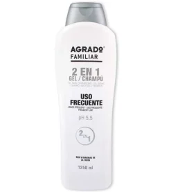 Gel y champú uso frecuente familiar - 1250ml
