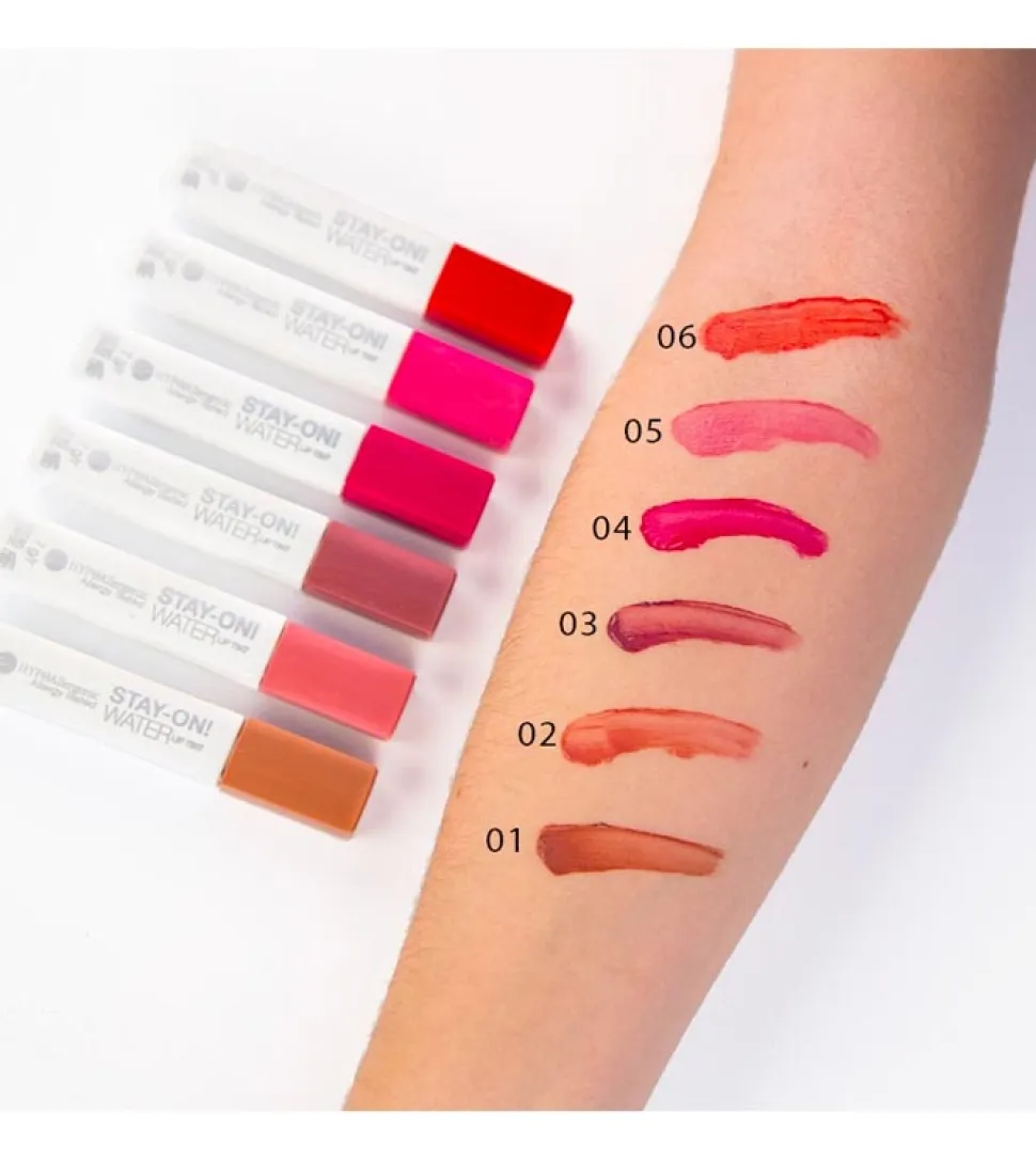 *Get it all!* - Tinte para labios Stay-On! Water HypoAllergenic - 05: True Pink