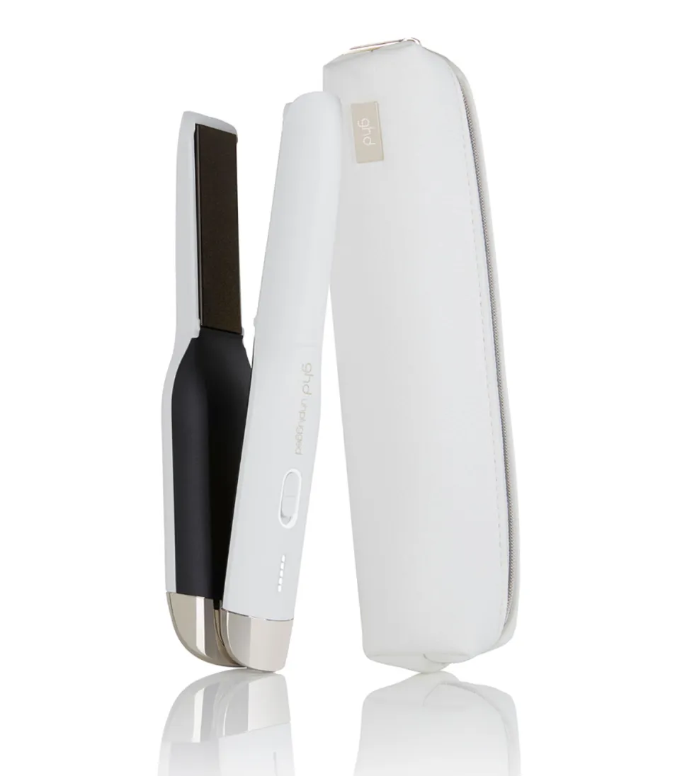 ghd - Plancha de pelo inalámbrica ghd Unplugged - Blanca