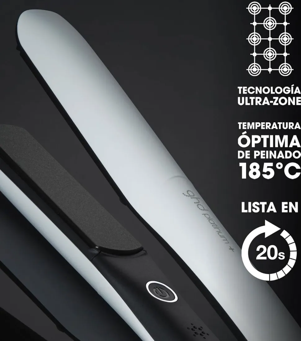 ghd - Plancha de pelo Platinum+ White Styler