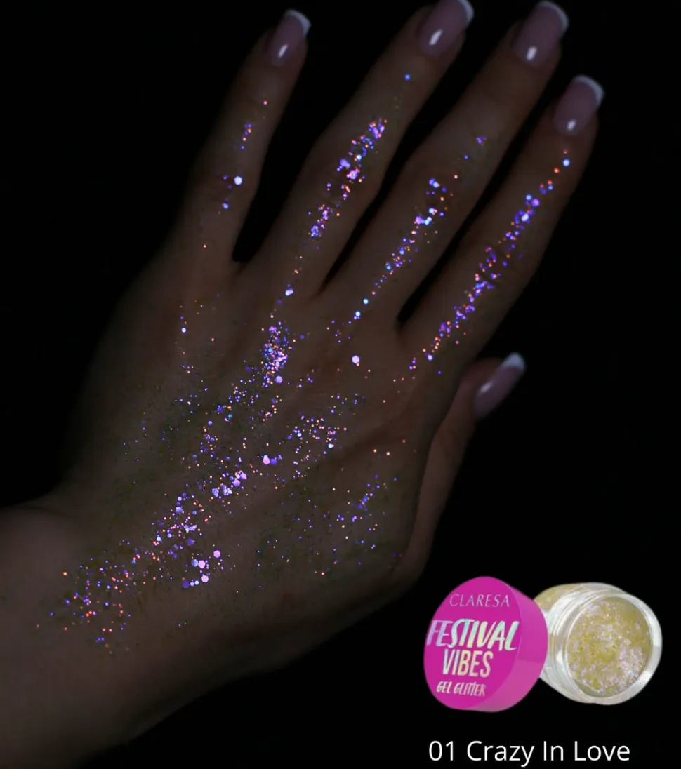 Glitter en gel Festival Vibes - 01: Crazy in Love