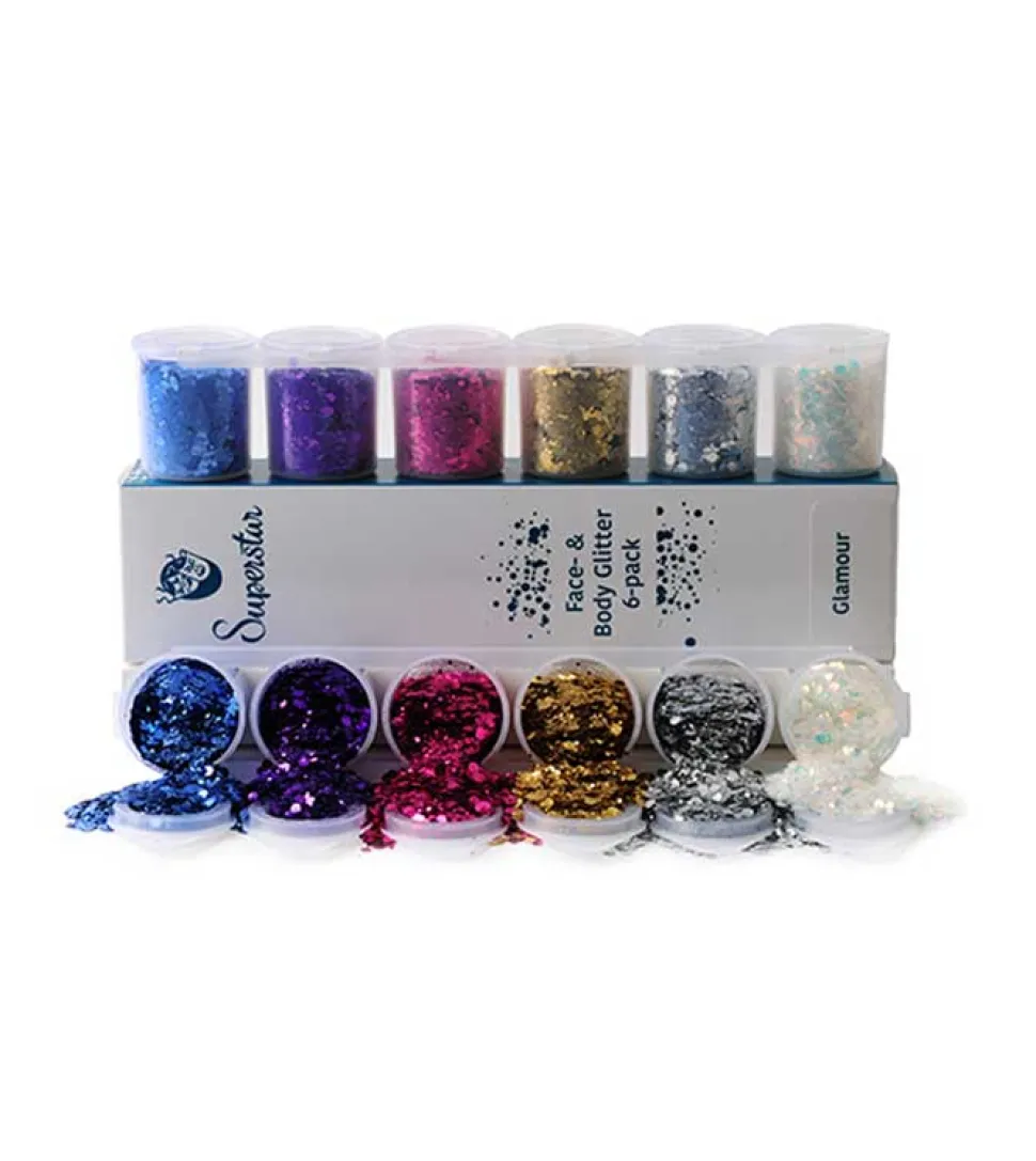 Glitter para rostro y cuerpo Chunky Mix - Glamour