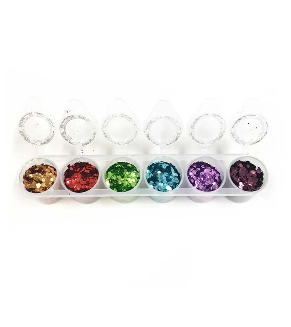 Glitter para rostro y cuerpo Chunky Mix - Party