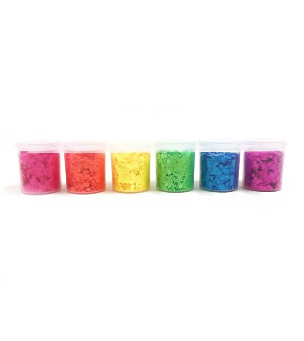 Glitter para rostro y cuerpo Chunky Mix - Fluorescent