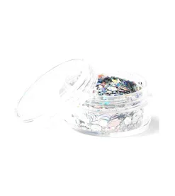 Glitter para rostro y cuerpo - Laser Silver