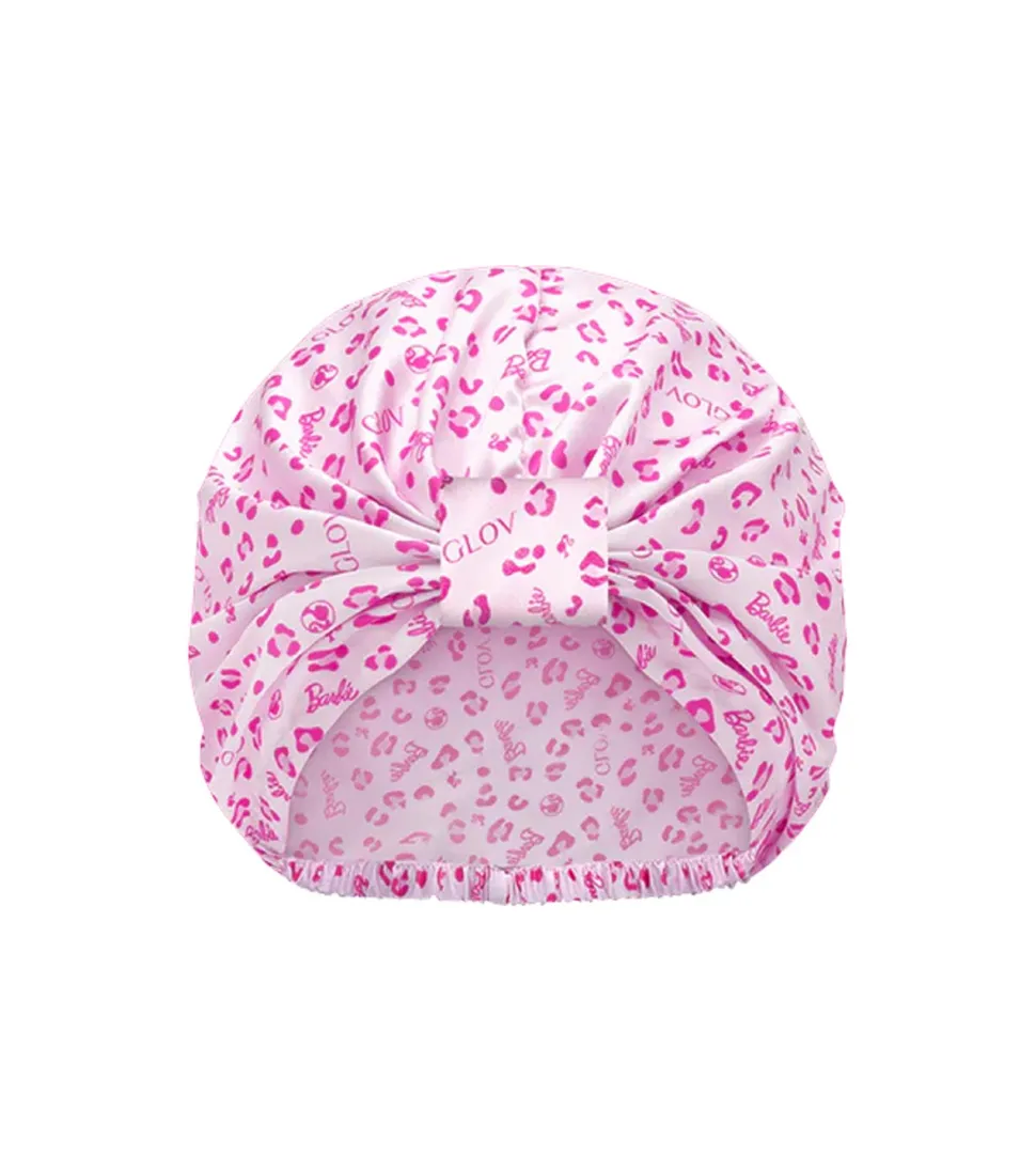 GLOV - *Barbie* - Gorro de satén anti-frizz para dormir - Pink Panther