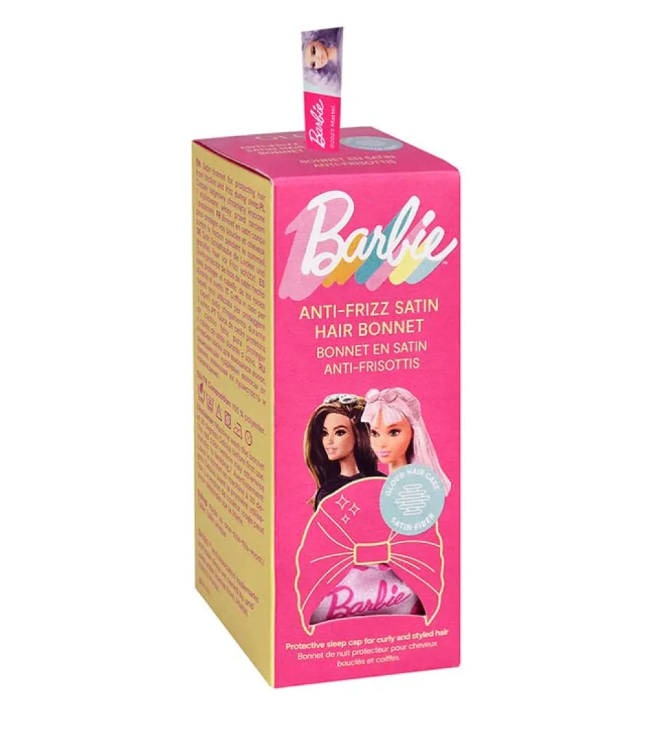 GLOV - *Barbie* - Gorro de satén anti-frizz para dormir - Pink Panther