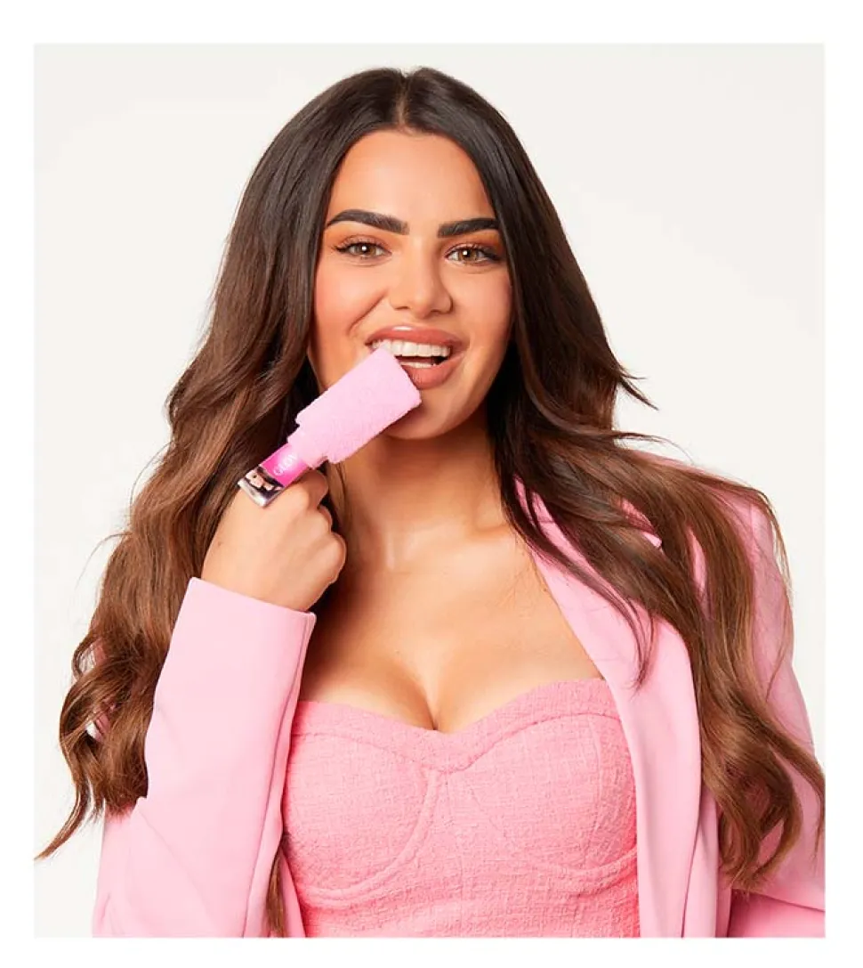 GLOV - *Barbie* - Guante exfoliante para labios Scrubex Pink