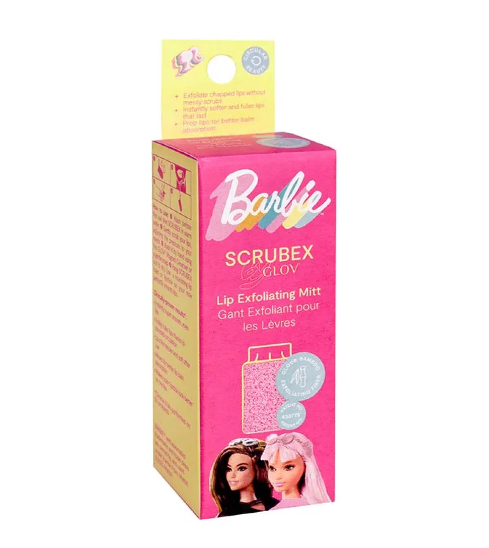 GLOV - *Barbie* - Guante exfoliante para labios Scrubex Pink