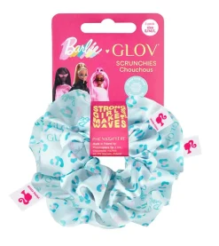 GLOV - *Barbie* - Pack de 3 coleteros scrunchie - Blue Panther