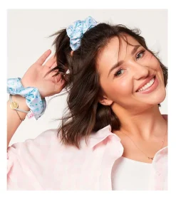 GLOV - *Barbie* - Pack de 2 coleteros scrunchie - Talla M