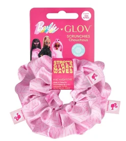 GLOV - *Barbie* - Pack de 3 coleteros scrunchie - ZigZak