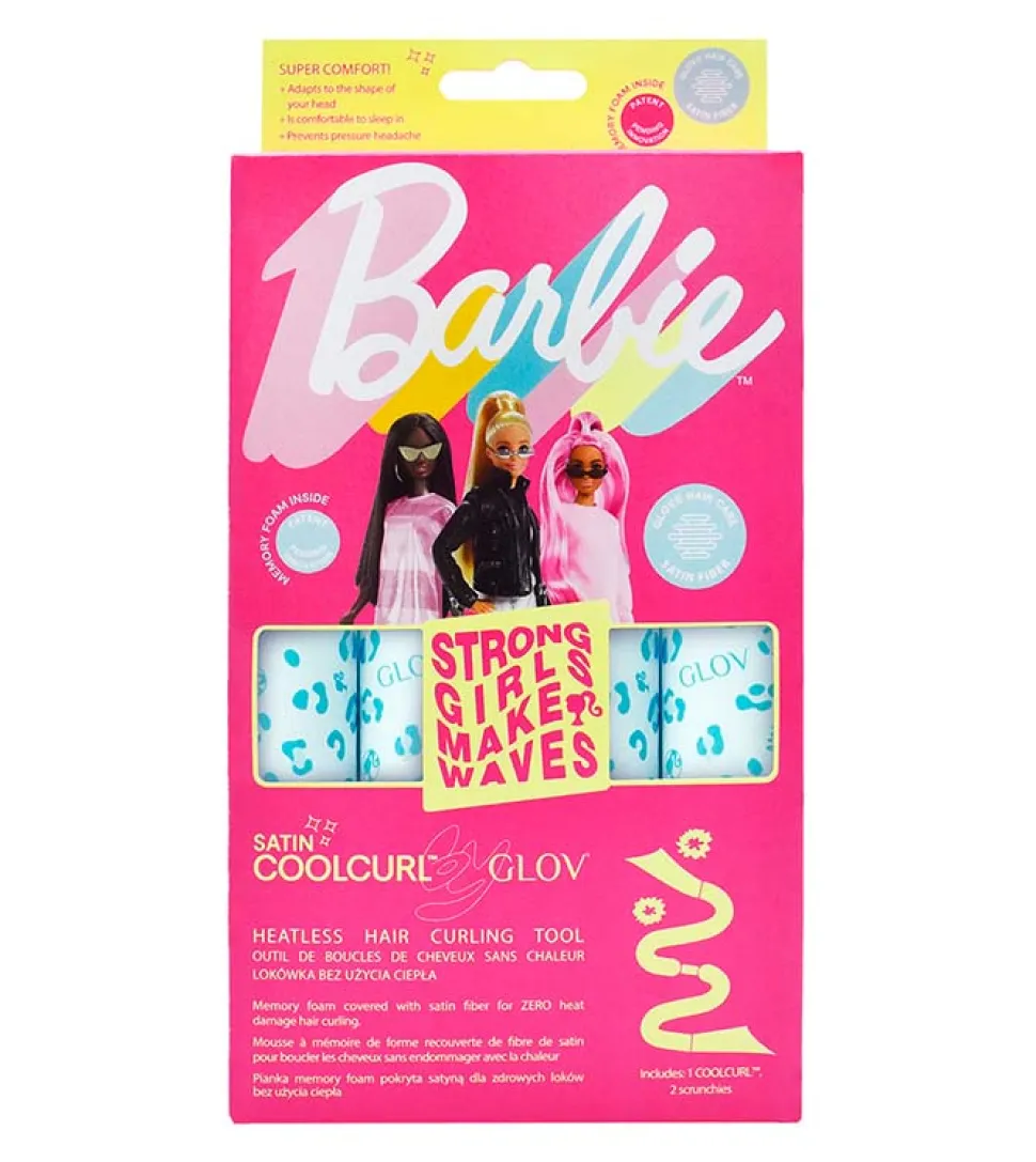 GLOV - *Barbie* - Set para rizar el pelo sin calor Cool Curl - Blue Panther