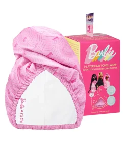 GLOV - *Barbie* - Toalla turbante de satén y tela - ZigZak