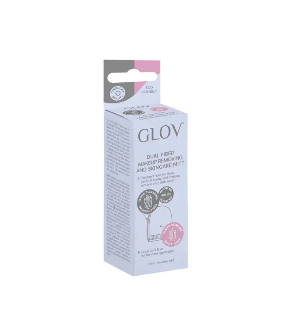 GLOV - Guante desmaquillante de doble fibra