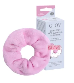 GLOV - Limpiador y coletero scrunchie Ultra Soft Face Cleansing