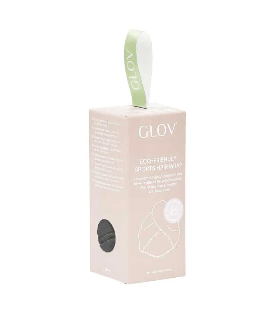 GLOV - Turbante deportivo ultraabsorbente Sports - Negro