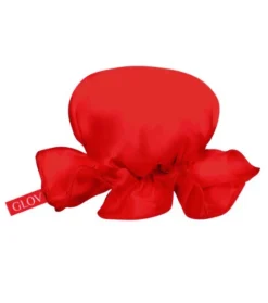 GLOV - Turbante satinado mini antiencrespamiento - Rojo