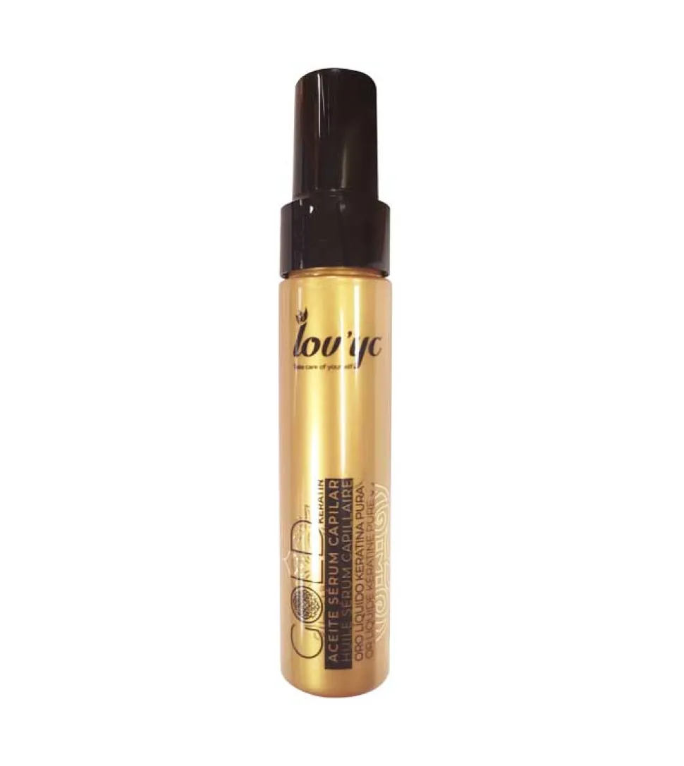 *Gold Keratin* - Aceite sérum para cabello
