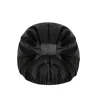 Gorro de satén anti-frizz para dormir - Negro