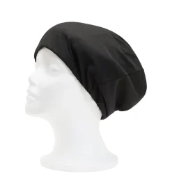 Gorro forrado de satén para el cabello Satin Cap - Negro
