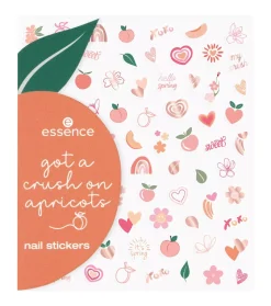 *Got A Crush On Apricots* - Pegatinas para uñas autoadhesivas
