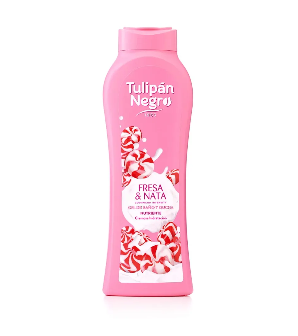 *Gourmand Intensity* - Gel de baño 650ml - Fresa & Nata