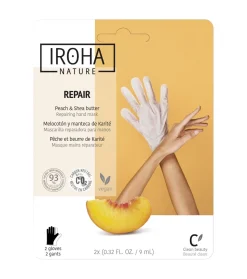 Guantes Mascarilla Reparadores para Manos - Melocotón