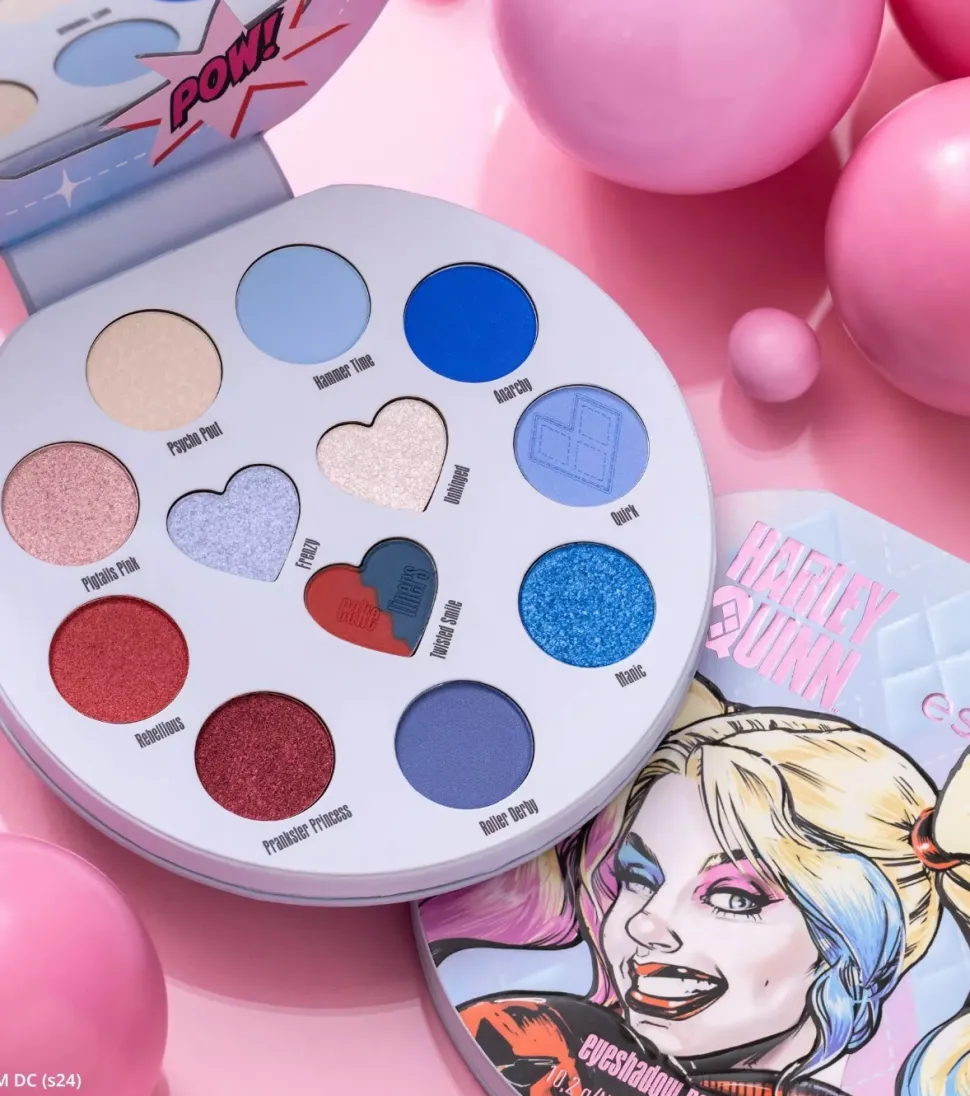 *Harley Quinn* - Paleta de sombras de ojos - 02: Mad Love