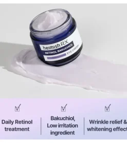 *Heimish RX* - Crema para el contorno de ojos Retinol Bakuchiol