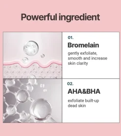 *Heimish RX* - Exfoliante facial AHA BHA - Piel con acné