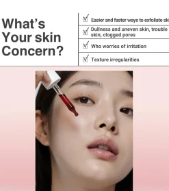 *Heimish RX* - Sérum exfoliante facial AHA BHA - Piel con acné