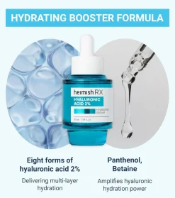 *Heimish RX* - Sérum hidratante Hyaluronic Acid 2% - Piel deshidratada
