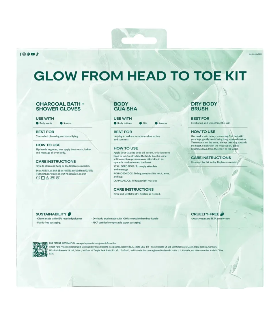 *Holidays* - Set cuidado para pies Glow From Head To Toe Kit