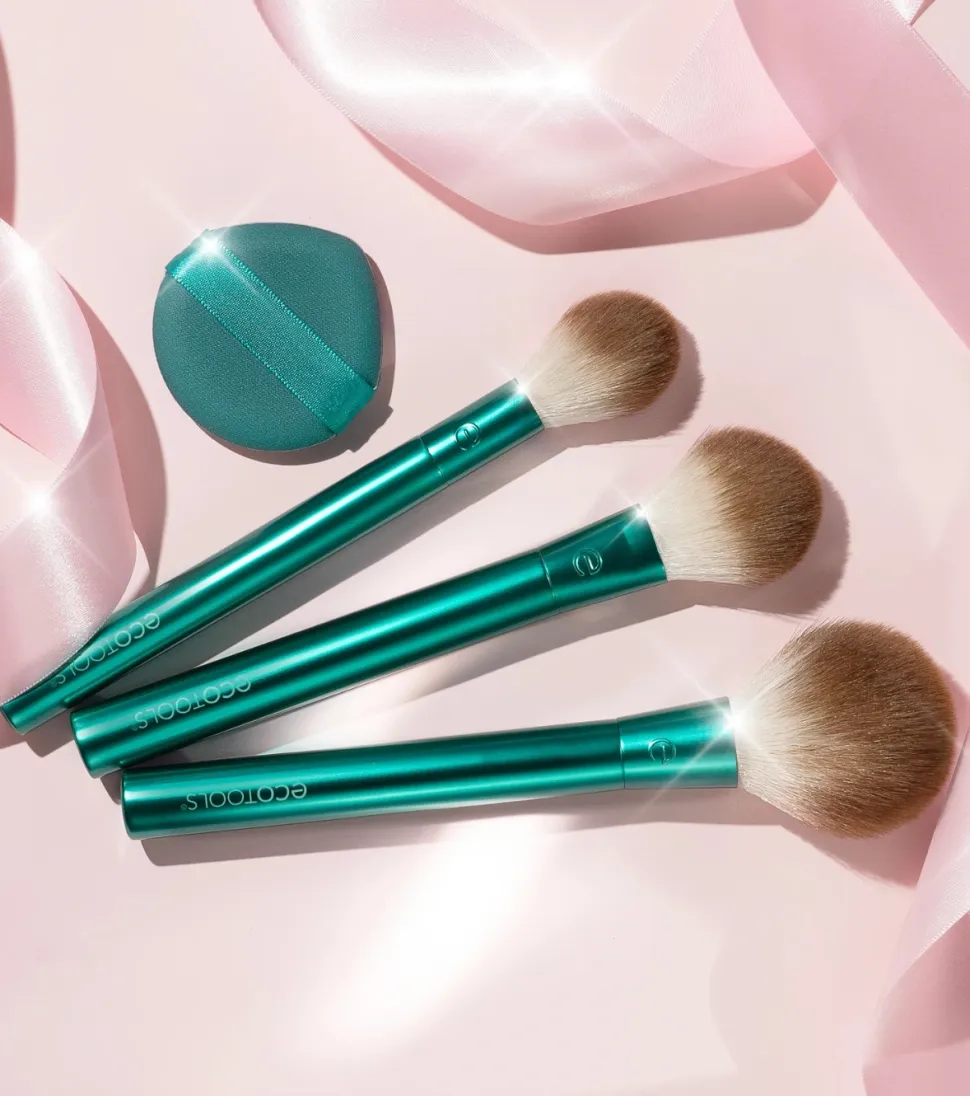 *Holidays* - Set de brochas Blend, Blush, + Bronze Face Set