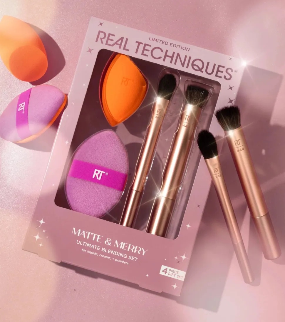 *Holidays 24* - Set de brochas + esponjas Matte & Merry