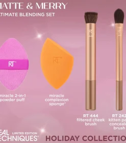 *Holidays 24* - Set de brochas + esponjas Matte & Merry