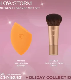 *Holidays 24* - Set mini brocha + esponja Glowstorm