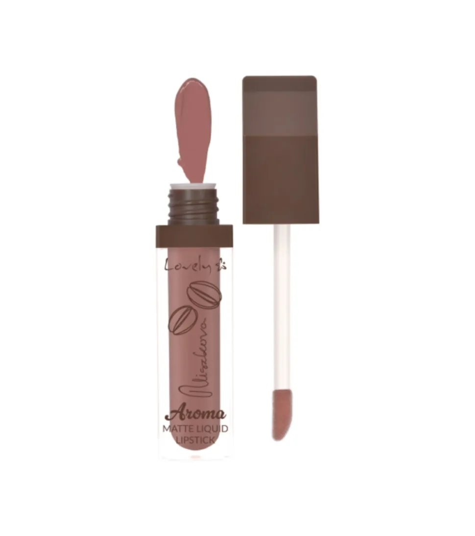 *Hug in A Mug* - Labial líquido Aroma Matte - 01