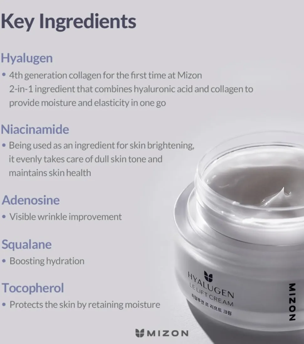 *Hyalugen* - Crema facial reafirmante Le Lift Cream