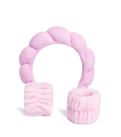 IDC Institute - Diadema para sujetar el cabello + muñequera