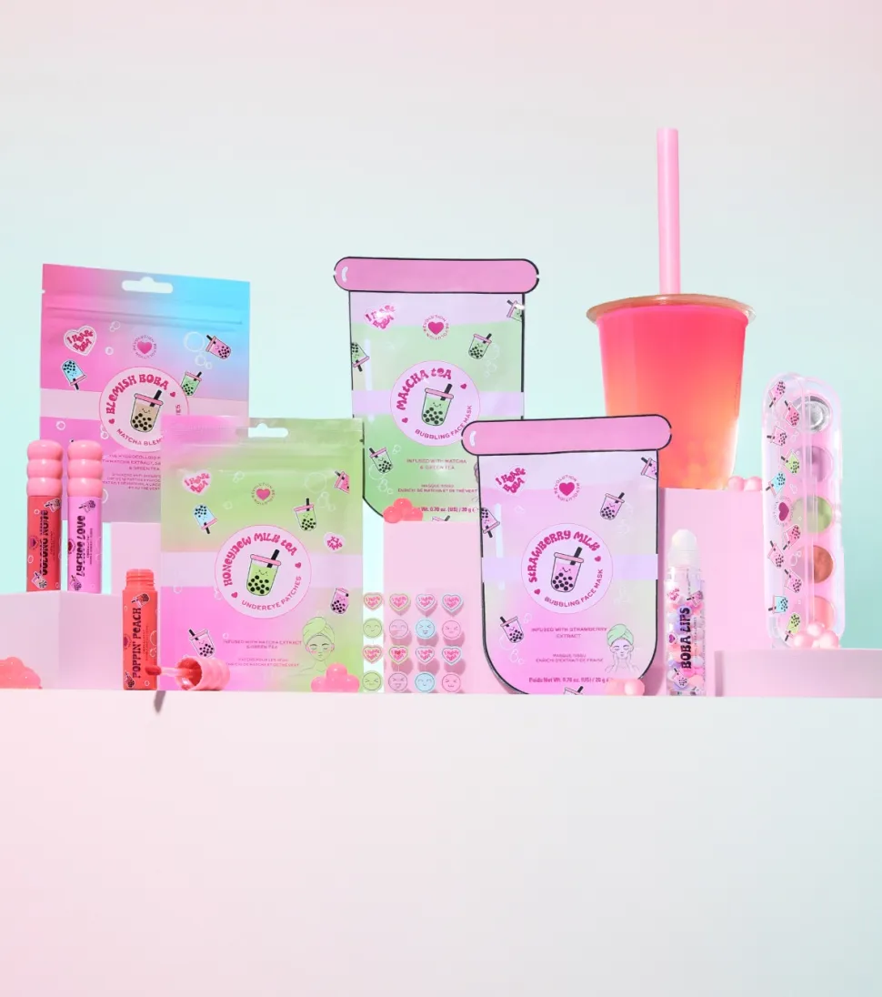 *I Heart Boba* - Mascarilla en lámina - Matcha Tea