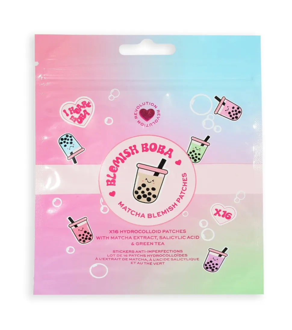 *I Heart Boba* - Parches anti imperfecciones Blemish Boba - Extracto de té matcha