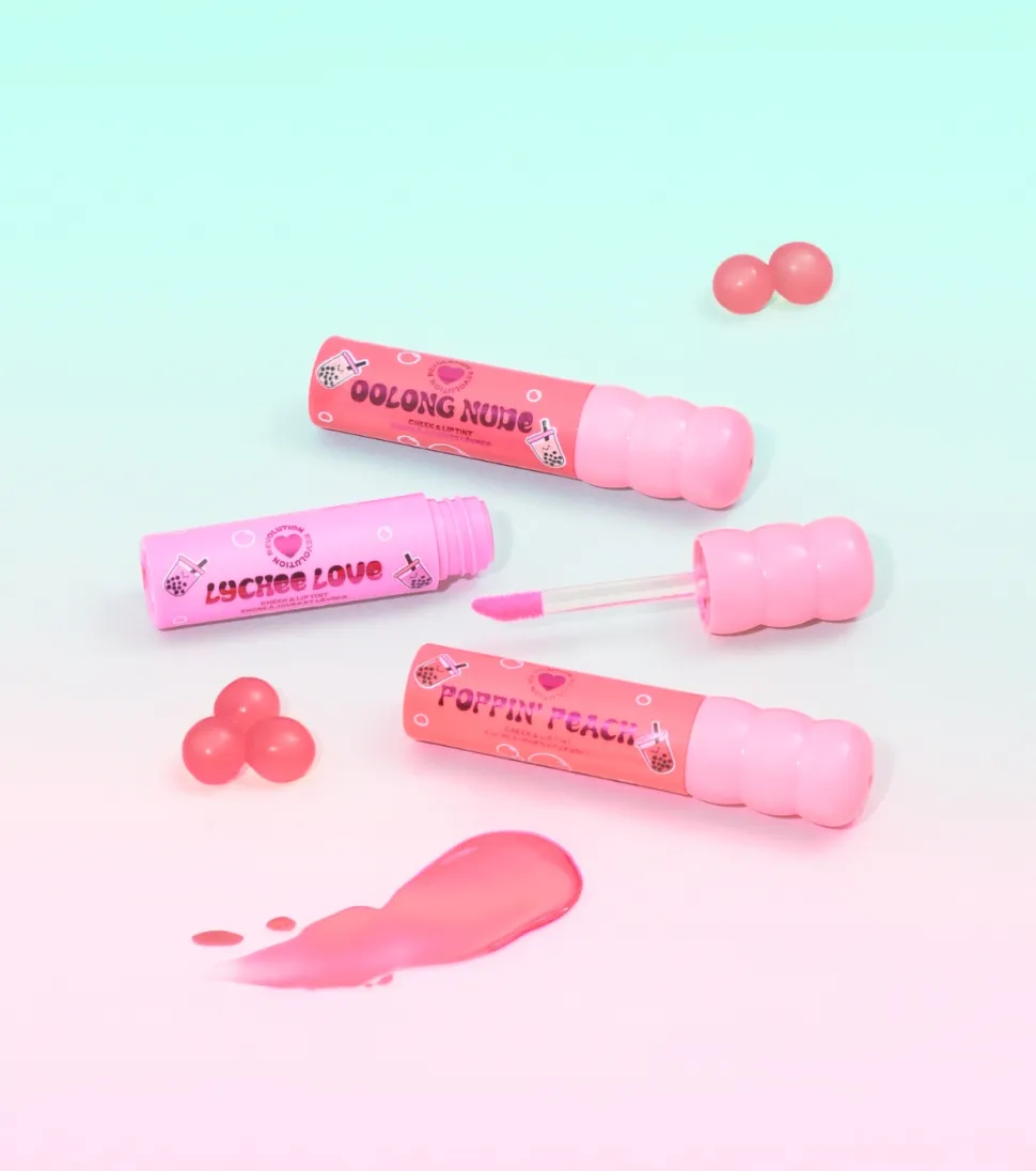 *I Heart Boba* - Tinte para mejillas y labios - Oolong Nude
