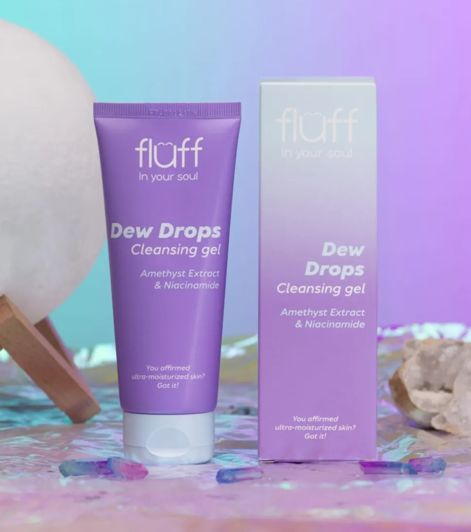 *In Your Soul* - Gel limpiador facial con extracto de amatista y niacinamida Dew Drops