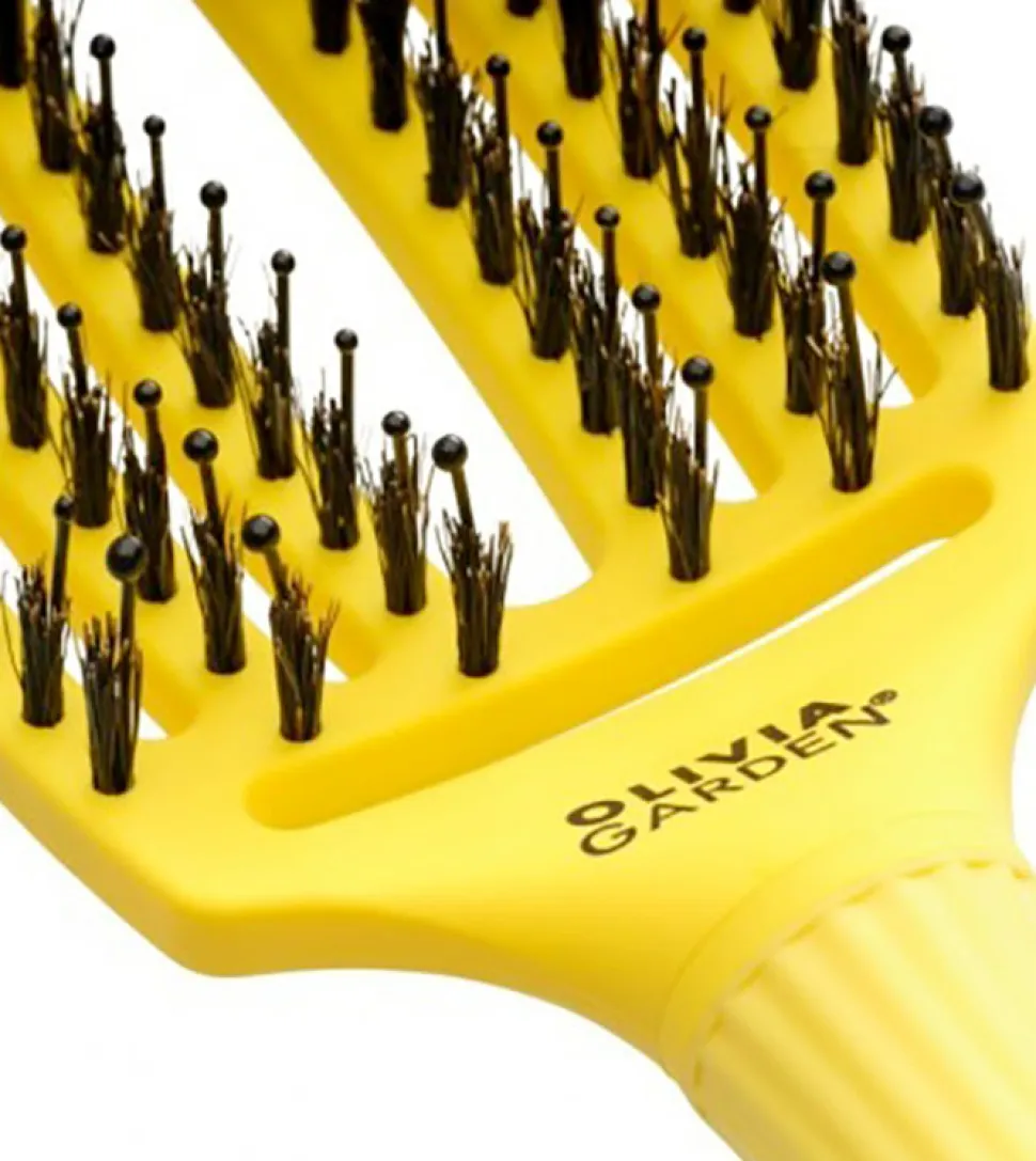 *It's a 90's Party* - Cepillo para cabello Fingerbrush Medium - Sweed Lemonade