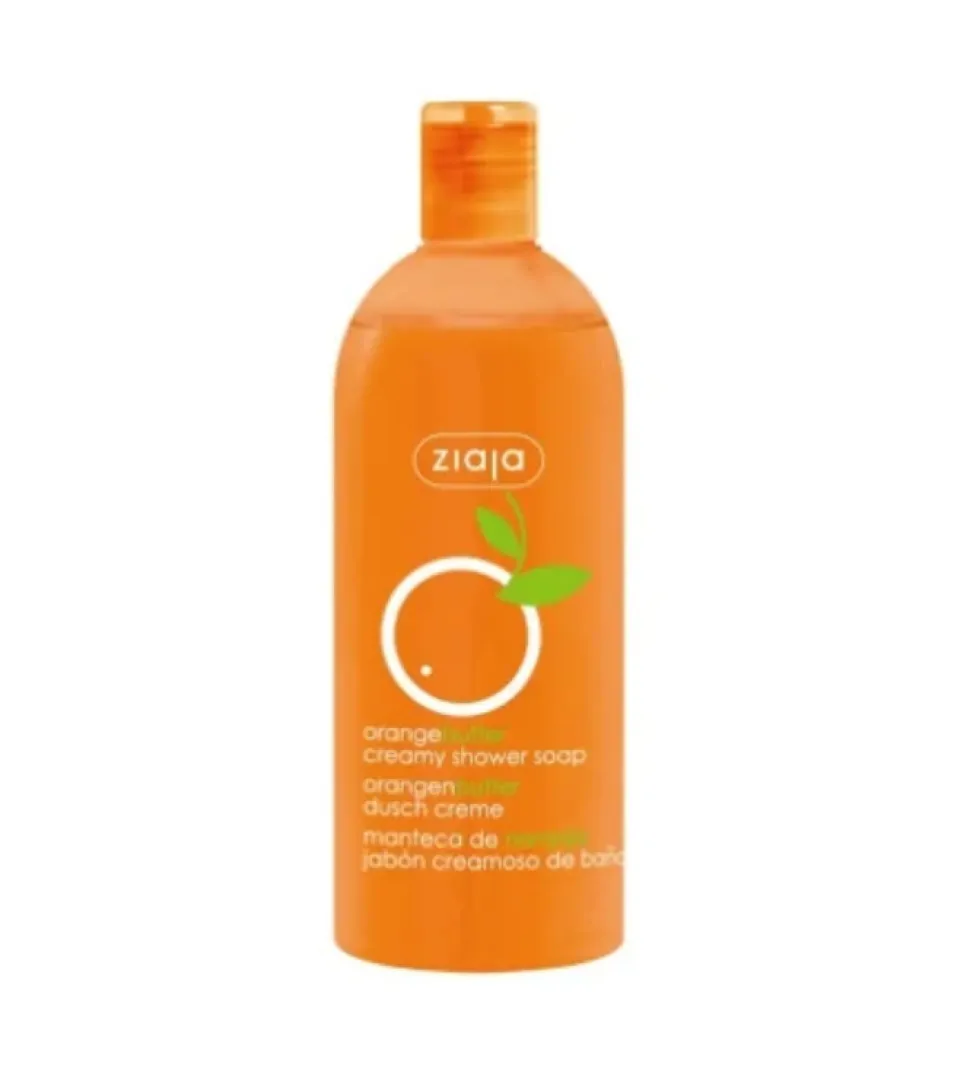 Jabón cremoso de baño de manteca de naranja