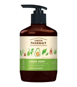 Jabón de manos líquido - Aloe Vera y Aguacate