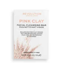 Jabón facial sólido Pink Clay