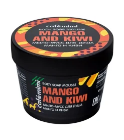 Jabón-mousse de ducha - Mango y kiwi